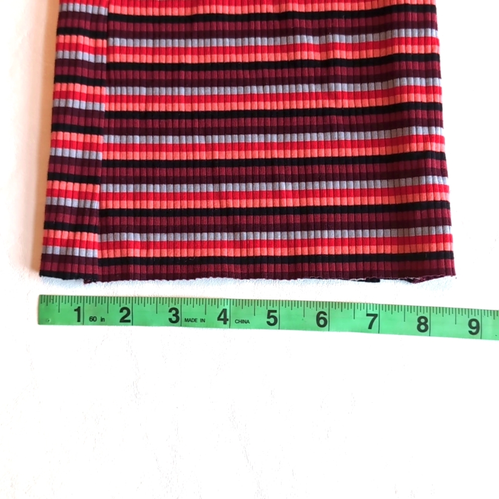 Reformation Vice Deep V-Neck Striped Wide Leg Jumpsuit Women's Size XS - Picture 8 of 11